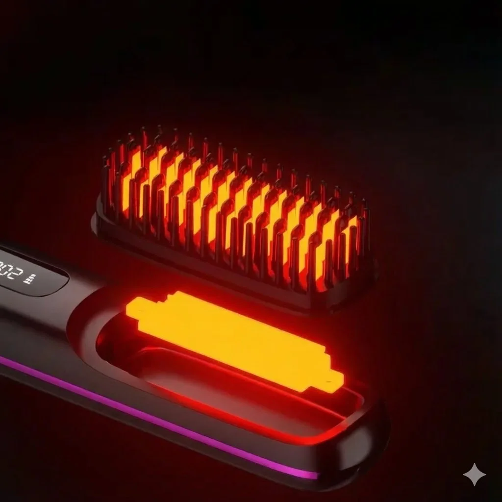 Щітка-випрамляч — результат